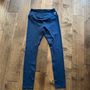 Gymshark Navy Blue 7/8 Leggings